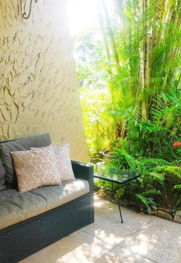 1Br, 24Hr Security - City Charm With Poolside Peace Port of Spain Apartment